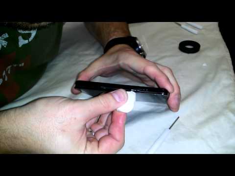 how to remove battery from lg optimus t