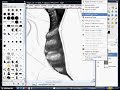 speed painting dragon by Caro
