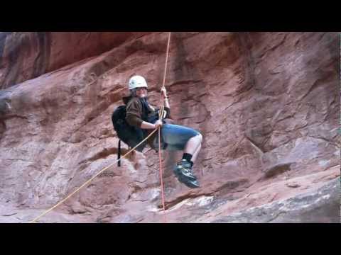 Slot canyon winter