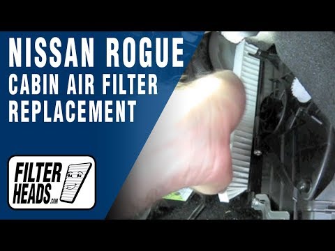 Cabin air filter replacement- Nissan Rogue