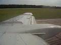 Pulkovo Tupolev Tu-154-M landing at St Petersburg.