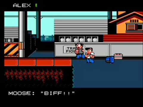 Let's Play River City Ransom Part 2. Trashcan Appreciation