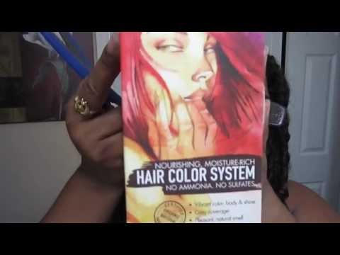 how to dye auburn hair