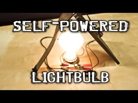 SELF-POWERED LIGHT BULB!