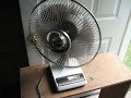 Vintage Dayton 12\" Oscillating Fan