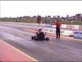 My CBR600 Go-Kart Crash at Santa Pod 2002 (loud audio) ;)