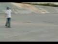 skating at the Norwalk Connecticut riverbed