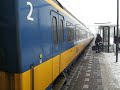 Trein komt op verkeerd spoor binnen te Horst-Sevenum, zeldzaamheid,grote speciaaligheid