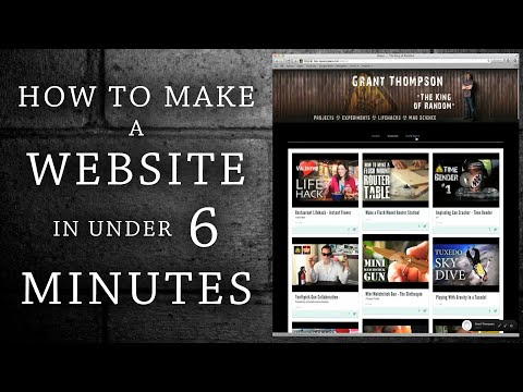 how to make a website