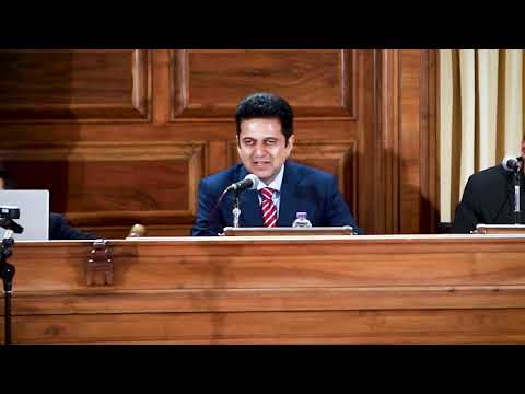 سخنرانی دکتر مجیب‌الرحمن رحیمی رییس دوره‌ای کانون آزادی و توسعه در مراسم افتتاح این نهاد