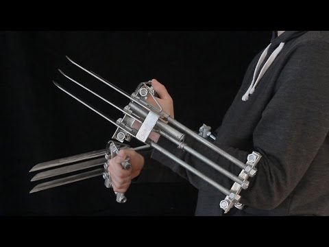 Как сделать когти росомахи из бумаги matita