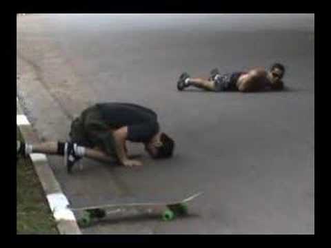 Accidente con skate