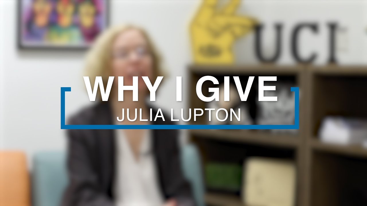 Why I Give - Julia Lupton