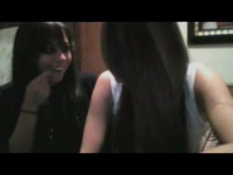 Miley And Mandy Mocking Selena And Demi.
