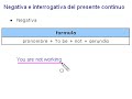 Inglés clips 15 - interrogativa negativa presente continuo