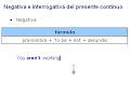 Ingl�s clips 15 - interrogativa negativa presente continuo