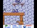 www.longplays.org played by lemmy556 ame that sold over one million copies.nice! i already played nes version,but wanted to show this version. i liked this version more than nes version, because there is more levels and music in this game. there is desynching, though i made everything as usual :( anyway.. i played super gameboy version of this, so i got colors. i also played all bonus levels. thing that is missing in nes version(fixed in gameboy version): the dam bonus level the cliff and inside the volcano levels snake boss(azrael in nes version) the stairway in last level azrael in last level music missing you cant attack with stork there is no practice mode in nes version