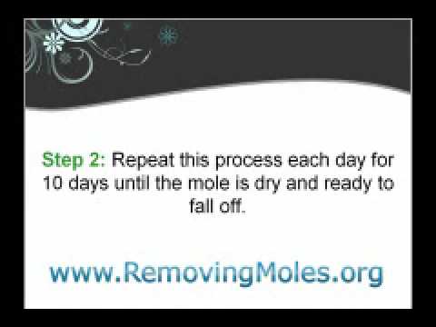 Removing Skin Moles With Apple Cider Vinegar