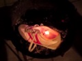 Graceland sneakers and Dockers burning Pt 1