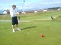 jamie alan christy calum playing golf at carnoustie ha ha