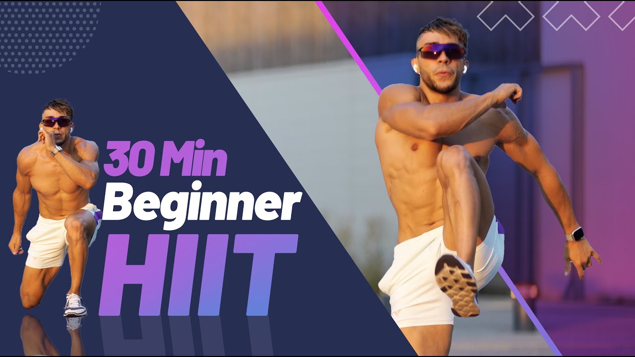 30 Min Beginner HIIT Workout w Active Recovery || Low Impact || HIIT Workout for Beginners