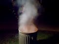 10000 fire crackers in a trash can 10000 fire crackers in a trash can