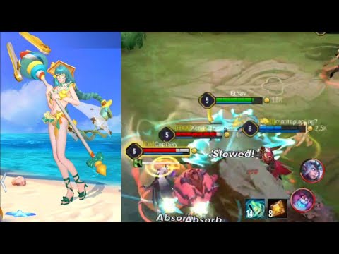 Review Skin Annette " Summer Bash " - Arena Of Valor