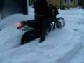 DR650 Schneefräse