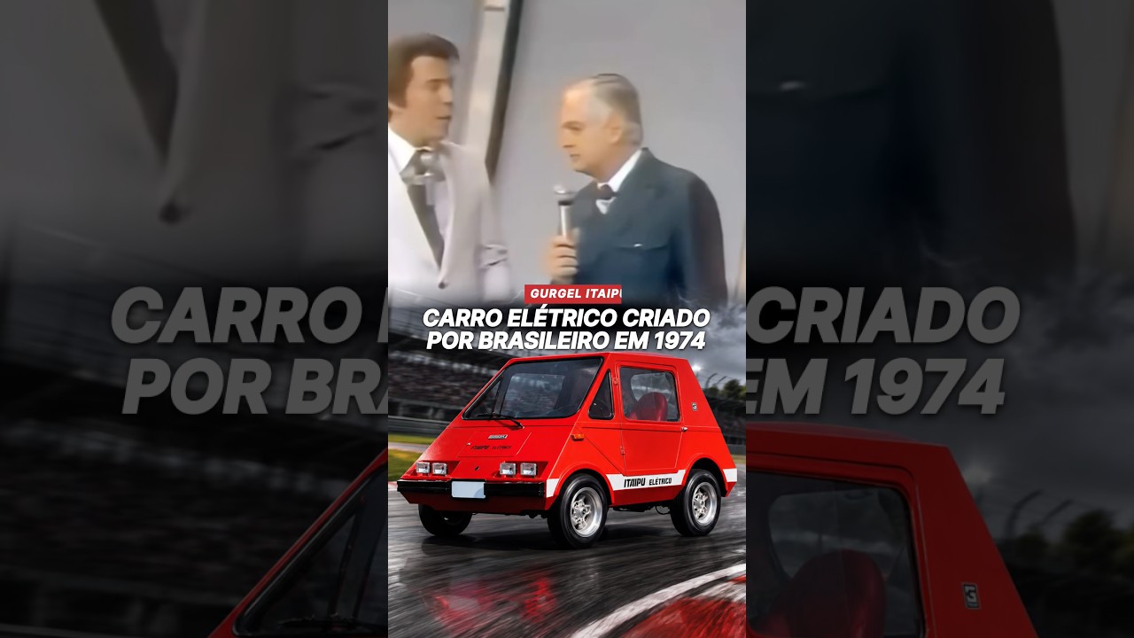 🚙🔌⚡️🇧🇷 CARRO ELÉTRICO CRIADO POR BRASILEIRO EM 1974