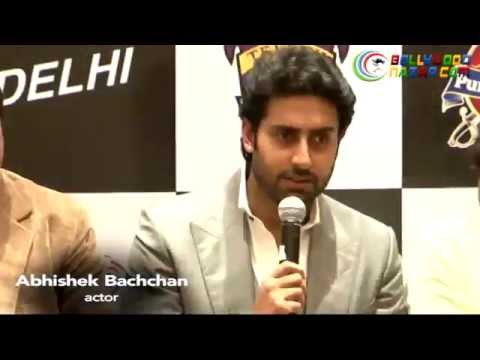 Abhishek Bachchan at Pro Kabaddi League press meet