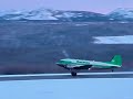 DC-3 Takeoff, Norman Wells, Northwest Territories DC-3 Takeoff, Norman Wells, Northwest Territories