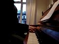 Streets of Rage 2 on piano