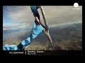 Jetman tries his first looping - no comment
