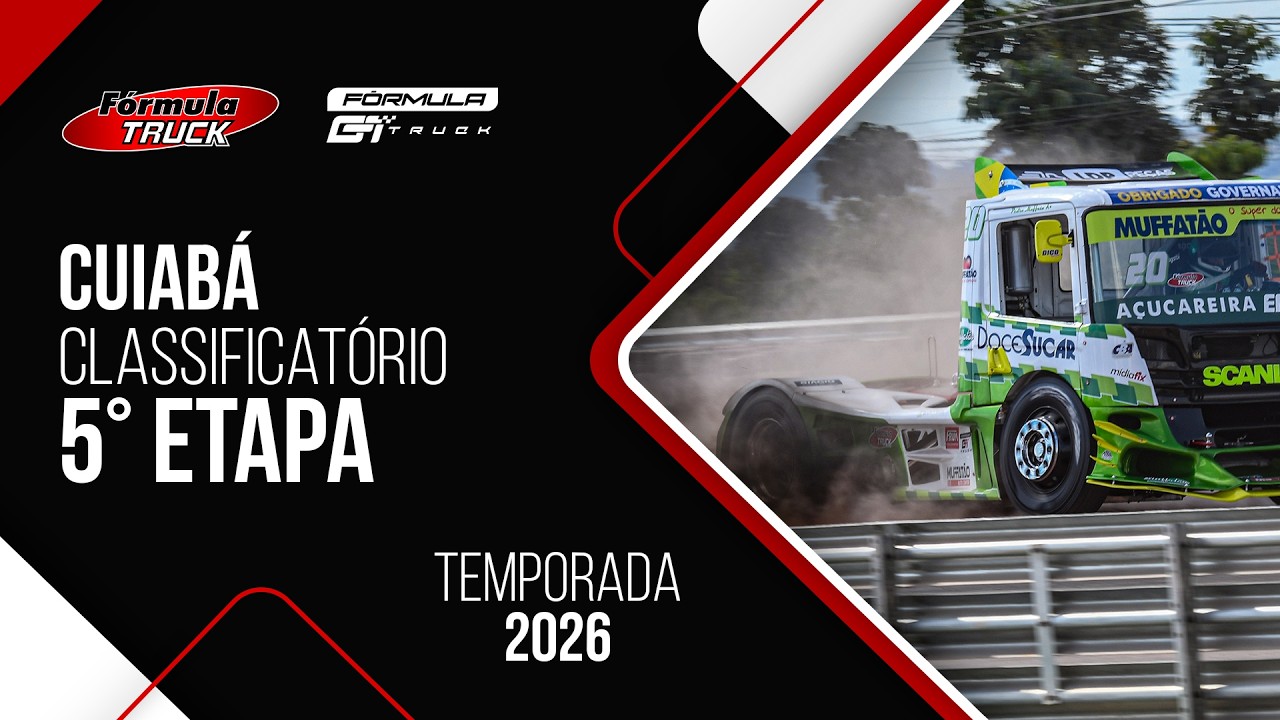 FÓRMULA TRUCK 5º ETAPA | CUIABÁ - MT - CLASSIFICATÓRIO - 2026