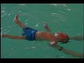 Ayden Robert Puzio swimming