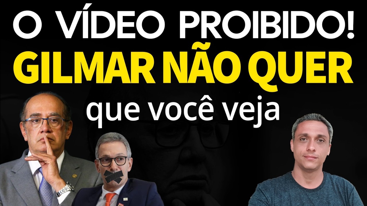 O vídeo que Gilmar Mendes não quer que o Brasil veja. Zema no inquérito do Moraes