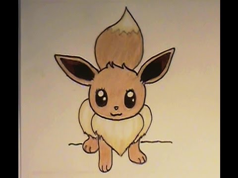 how to draw eevee from pokemon