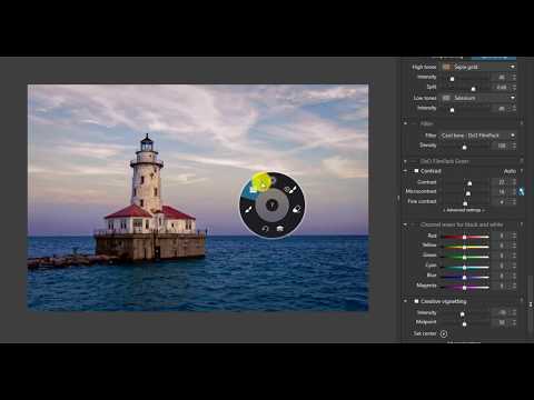 Editing with DxO Photloab - Lighthouse at Navy Pier