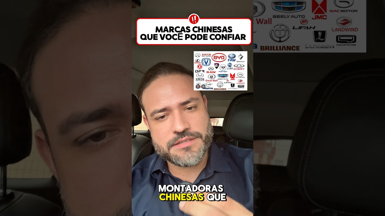 MARCAS CHINESAS MAIS CONFIÁVEIS 🚨 CUIDADO! #byd #geely #gwm #leapmotor #gac #jetour #omoda #jaecoo