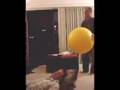 Big Yoga Ball Hit