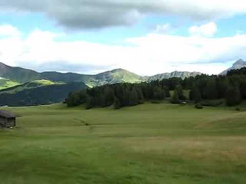 Hiking on the Seiser Alm
