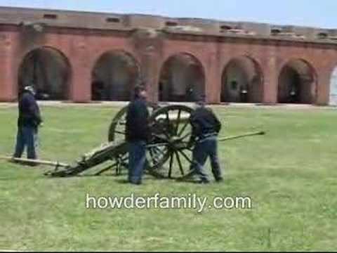 Fort Pulaski Cannon Fire