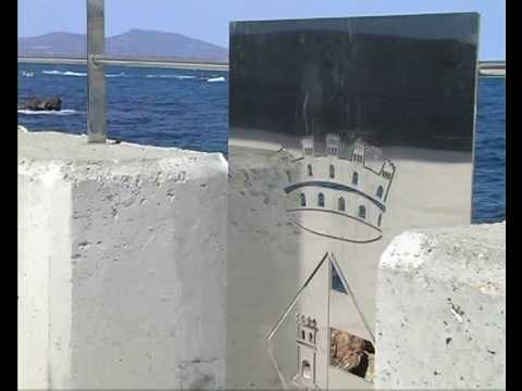 Desperfectes al nou passeig marítim de L'Escala