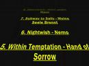 My TopTen Songs (Dec07 - Jan08)