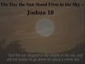 Joshua 10 (with text - press on more info. of video on the side)