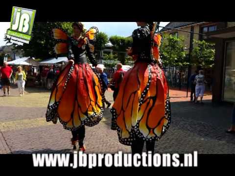 Video van Steltloop Act - Vlindervlucht | Attractiepret.nl