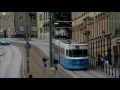 Trams in Gothenburg Sweden. Straßenbahn Göteborg Schweden 2011