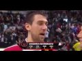 Bargnani 28 punti - Toronto Raptors vs Cleveland Cavaliers 28/10