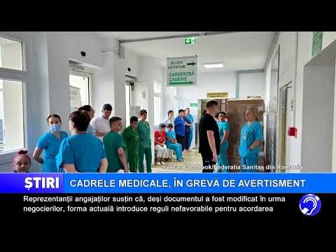 Cadrele medicale, în grevă de avertisment