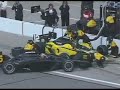 IndyCar Crew Member Struck by Car \"Kansas\"